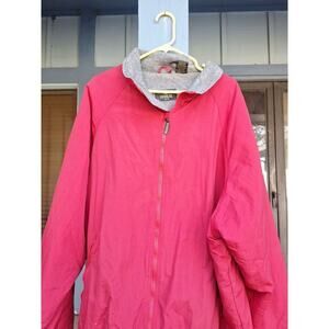 Redhead Windbreaker. Male 2X Tall. Red